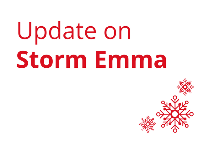 Update on Storm Emma
