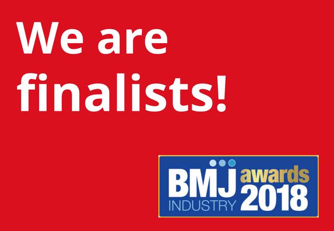 We are finalists - BMJ Awards