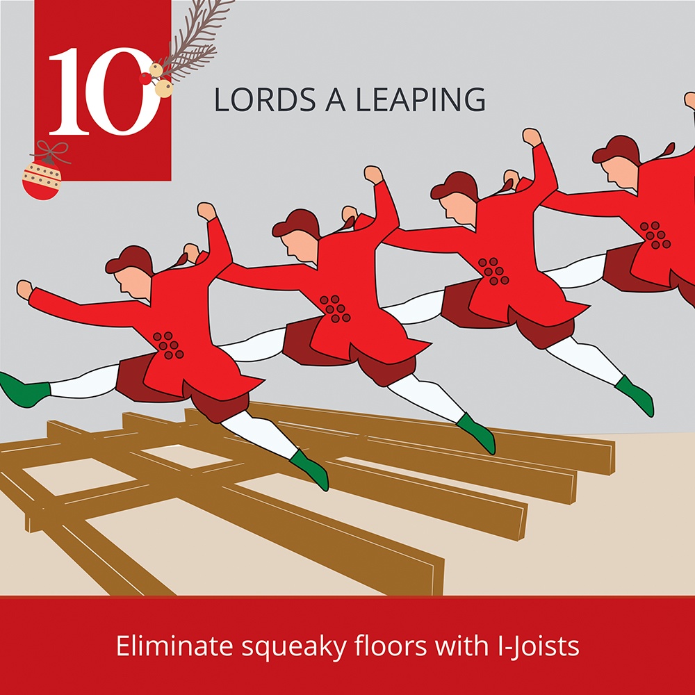 12 Days of Christmas-10 Lords a leaping